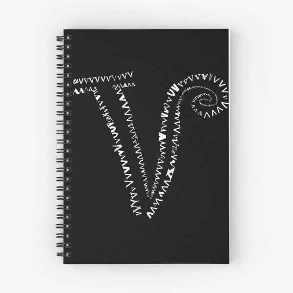 Item preview, Typographic V Letter designed and sold by adiosmillet.
