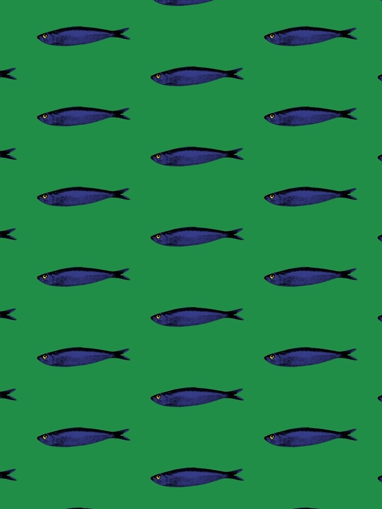 Thumbnail 4 von 4, A-Linien Kleid, Blaue Sardine designt und verkauft von Lisbon-dreams.