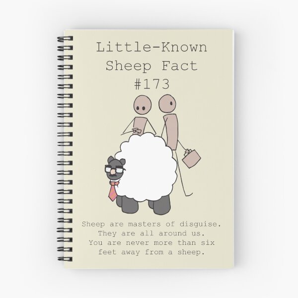 Item preview, Little-Known Sheep Fact #173 designed and sold by ramensquid.