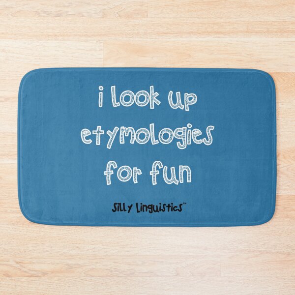 Item preview, I look up etymologies for fun designed and sold by Enrique Benitez (@aspiratas).
