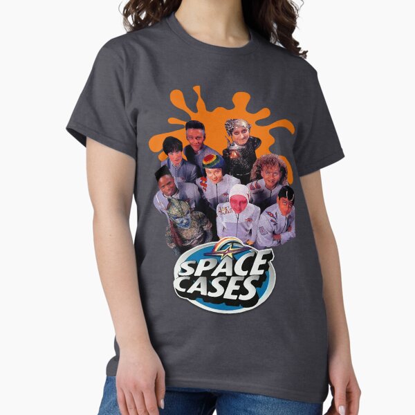 Vista previa del artículo con la obra «Tributo al elenco retro de Nickelodeon de los años 90 de Space Cases», diseñado y vendido por 90snerd.