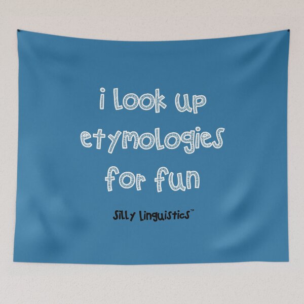Item preview, I look up etymologies for fun designed and sold by Enrique Benitez (@aspiratas).