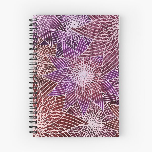 Item preview, FLORAL IN RED AND VIOLET designed and sold by AbsentisDesigns.