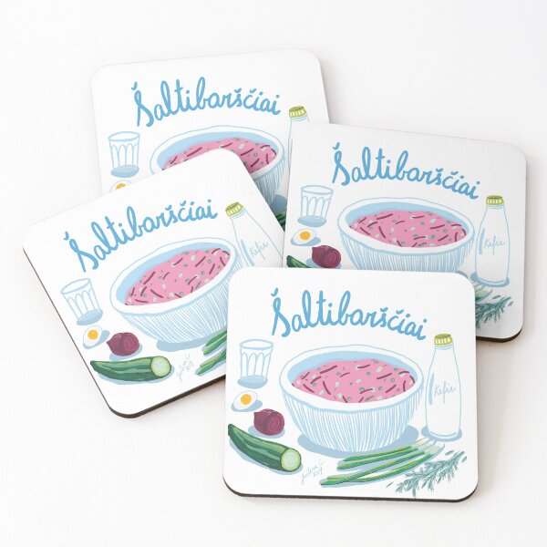 Item preview, Šaltibarščiai designed and sold by Chestnut and Pie.