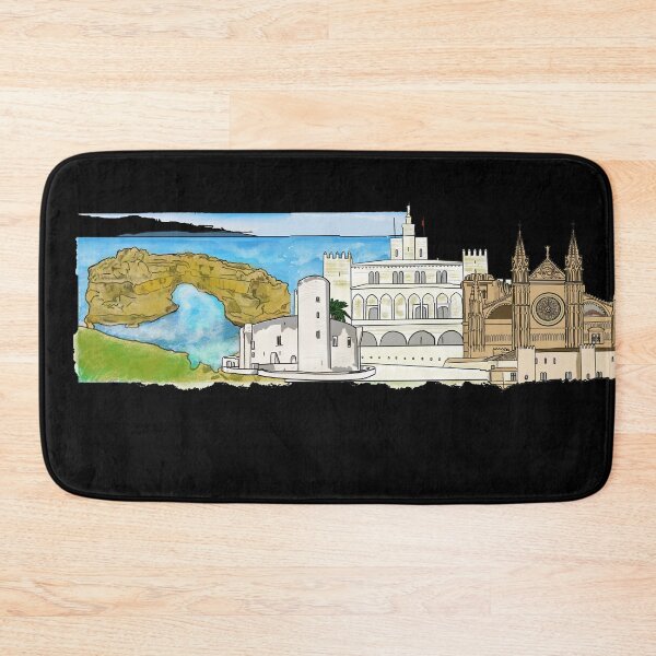 Item preview, Mallorca designed and sold by KitCatCards.