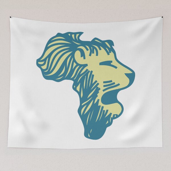 Item preview, AFRICA MAP LION designed and sold by ReignGFX.