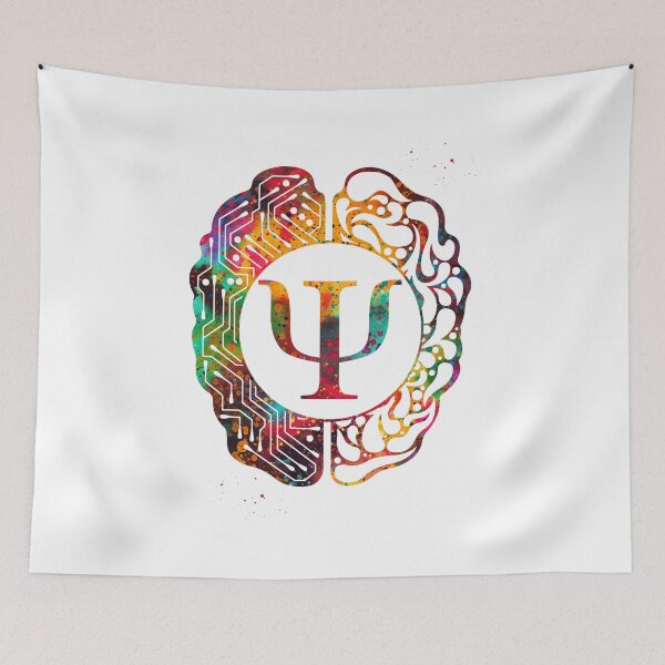 Item preview, Psychology symbol and brain designed and sold by Liededrom..
