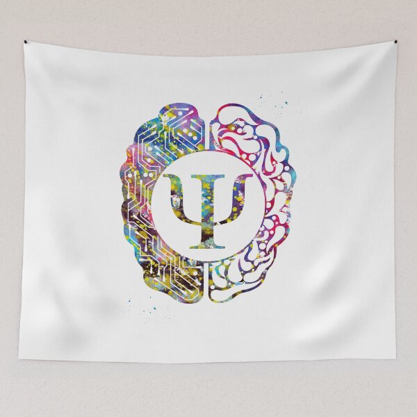 Item preview, Psychology symbol and brain designed and sold by Liededrom..