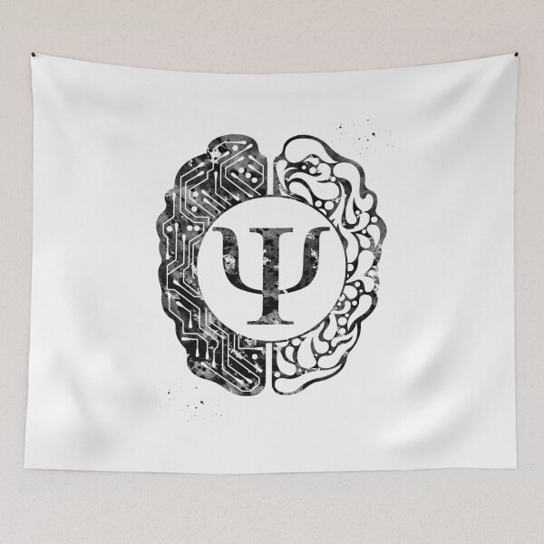 Item preview, Psychology symbol and brain designed and sold by Liededrom..