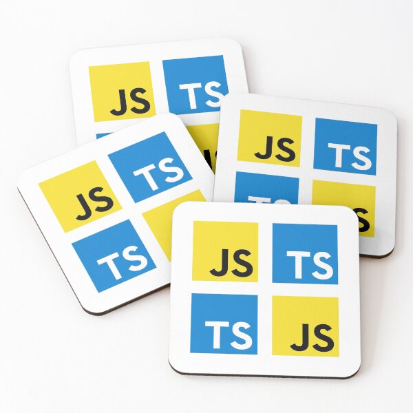 Item preview, JavaScript and TypeScript (White) designed and sold by hellkni9ht.