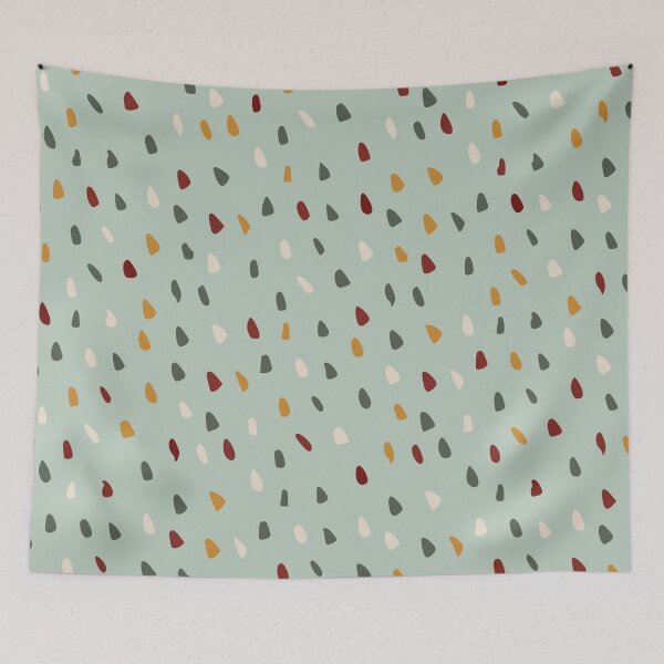 Item preview, Speckled Dots Modern Abstract Pattern, Sage Green designed and sold by meggydesigns.