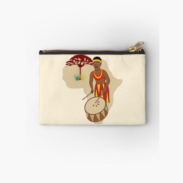 Item preview, AFRICA MAP AND DRUM designed and sold by ReignGFX.