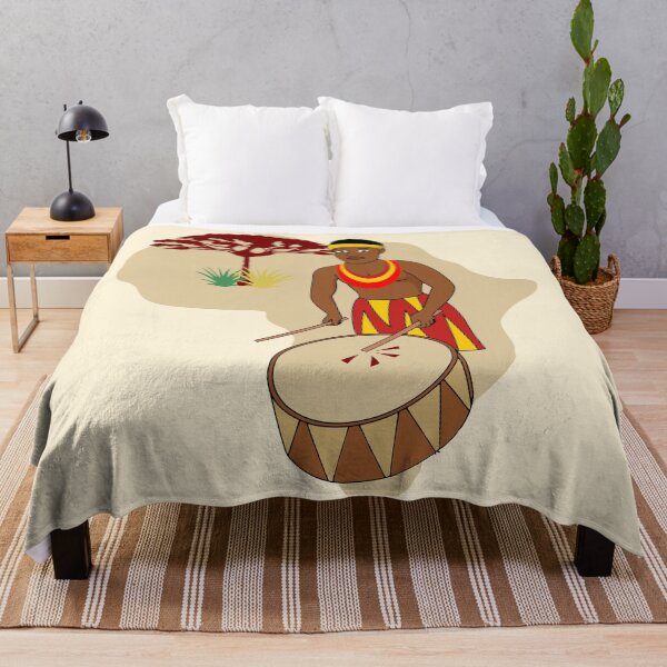 Item preview, AFRICA MAP AND DRUM designed and sold by ReignGFX.