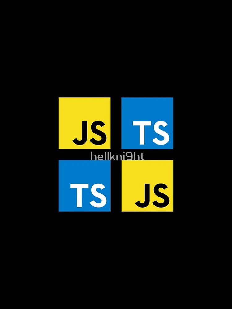 Thumbnail 4 of 4, iPhone Case, JavaScript and TypeScript (Black) designed and sold by hellkni9ht.