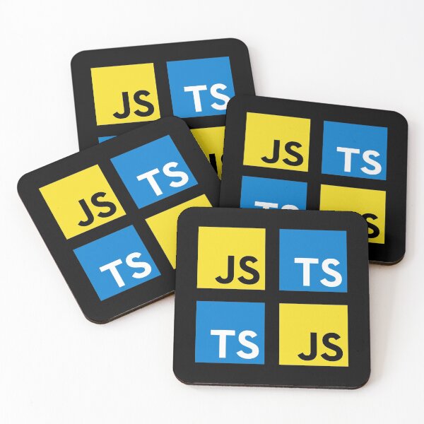 Item preview, JavaScript and TypeScript (Black) designed and sold by hellkni9ht.