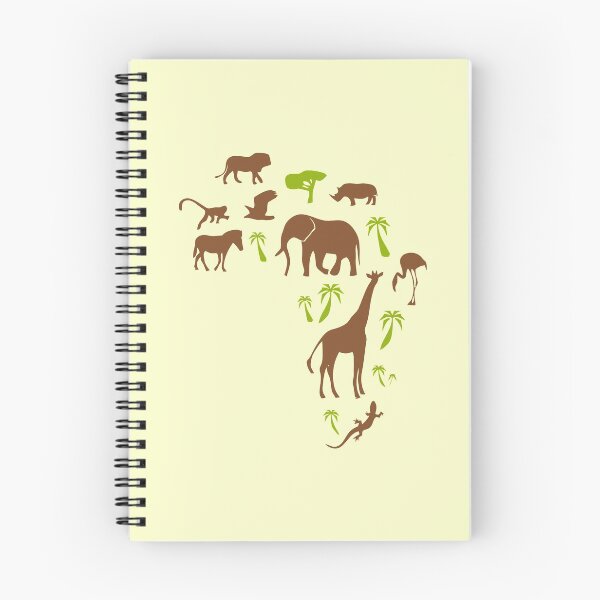 Item preview, AFRICA MAP WILDLIFE designed and sold by ReignGFX.