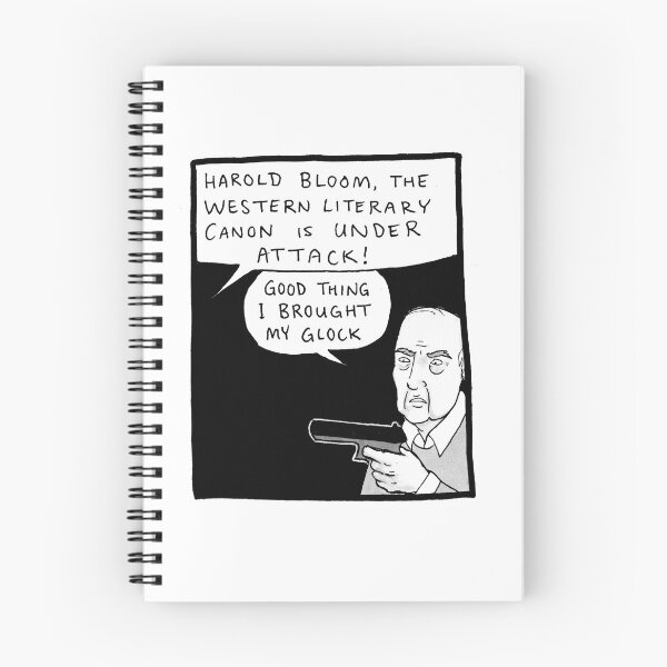 Item preview, Harold Bloom Defends The Western Canon - 1 Panel designed and sold by reparrish.
