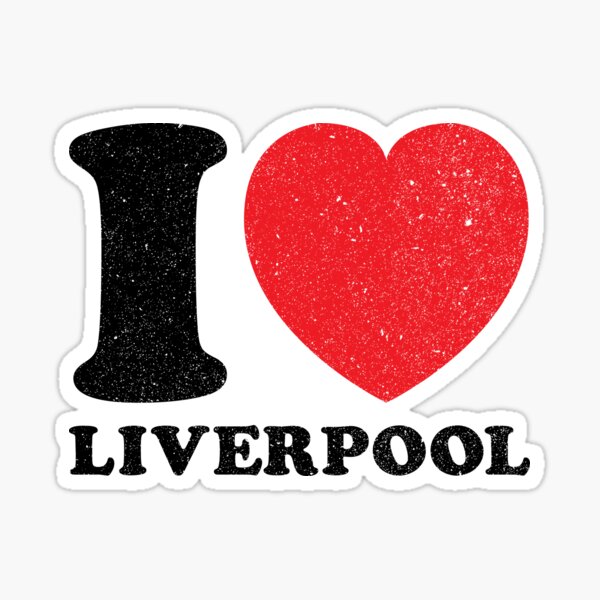Item preview, I Love Liverpool Retro Tee designed and sold by samraheel.