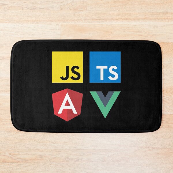 Item preview, Vue, TypeScript, Angular and JavaScript (Black) designed and sold by hellkni9ht.