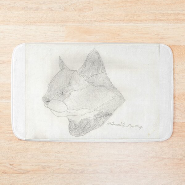 Item preview, Wood Pattern Cat [Graphite Pencil] designed and sold by Nathaniel E. Dearing.