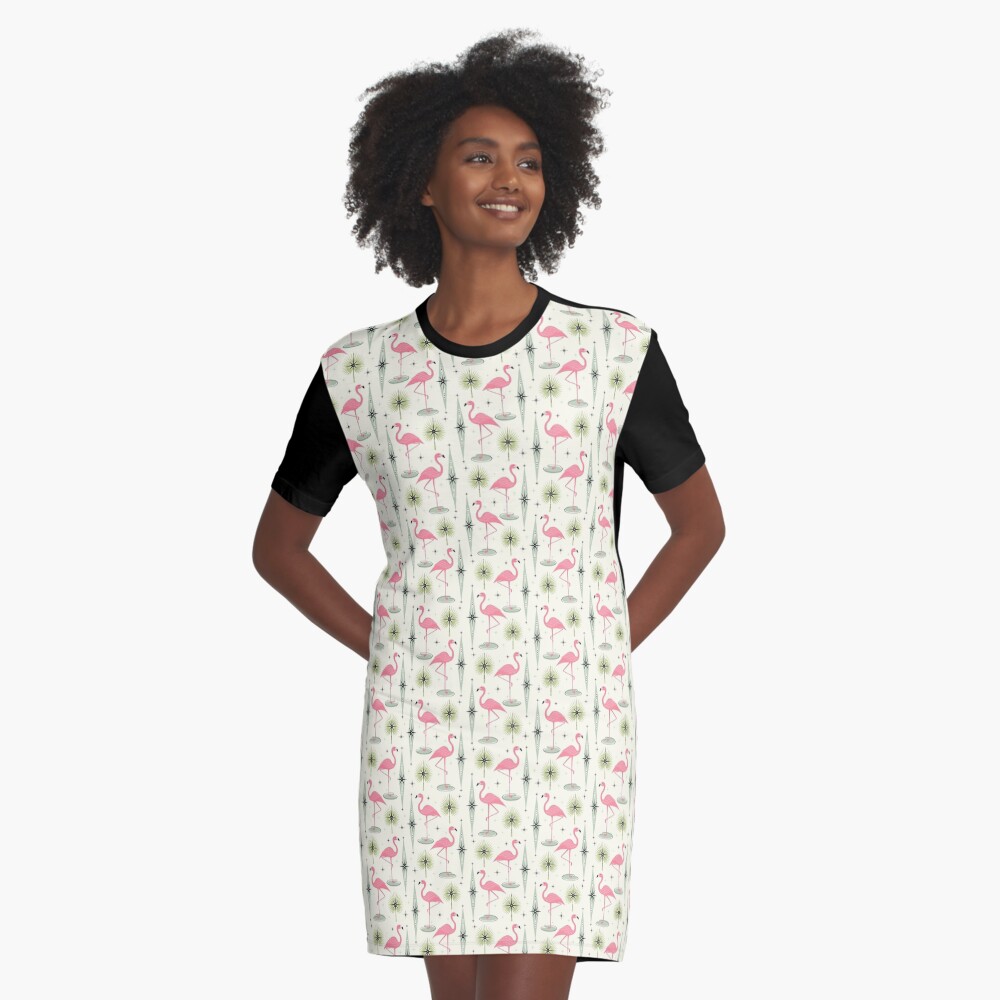 Item preview, Graphic T-Shirt Dress designed and sold by studioxtine.
