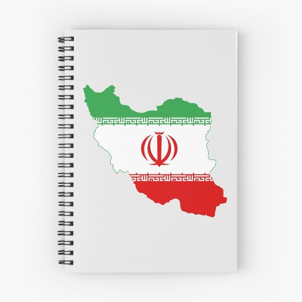 Item preview, Flag Map of Iran  designed and sold by abbeyz71.