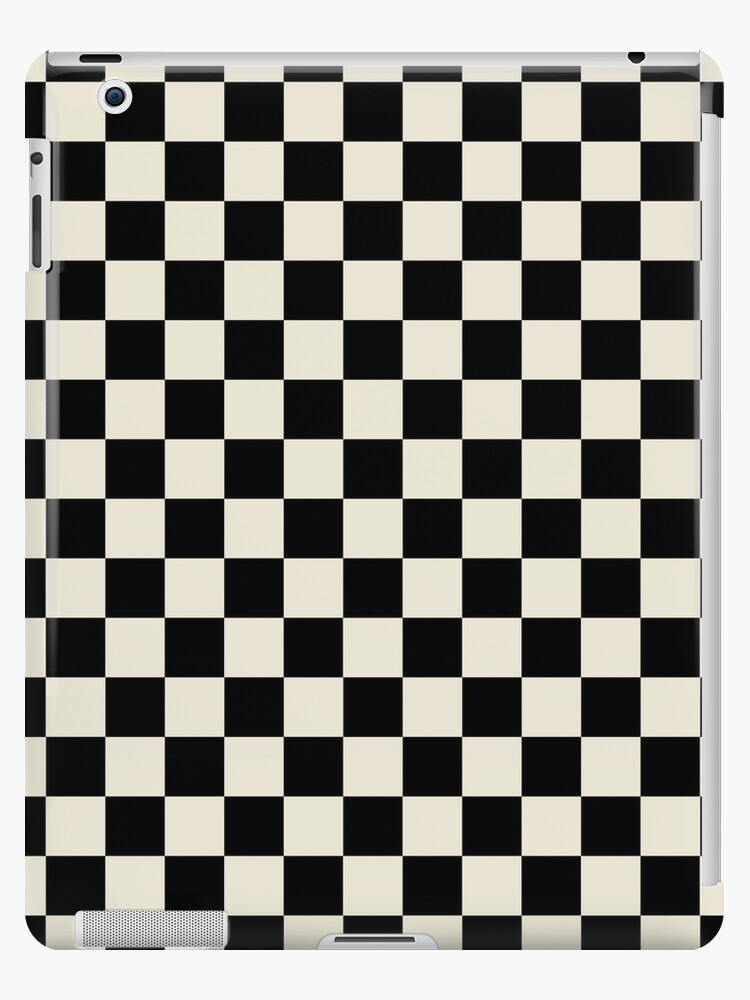 off white checkerboard