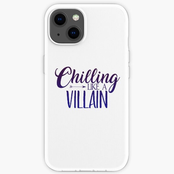 Descendants Chilling like a villain iPhone Soft Case