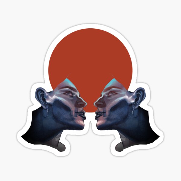 The Twins Sticker