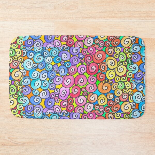 Artikelvorschau, Cheerful Rainbow Spirals entworfen und verkauft von CarolineLembke.