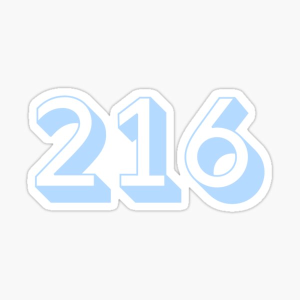 Item preview, OHIO 216 • 3D COLUMBIA BLUE designed and sold by kassander.