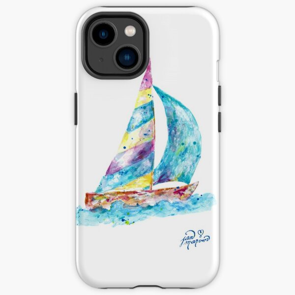 Sailboat by Jan Marvin iPhone Tough Case