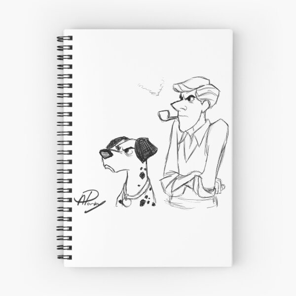 Item preview, Boceto de Pongo y Roger designed and sold by APParky.