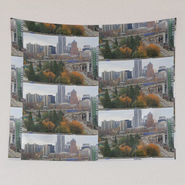 Item preview, Portland in Autumn Colors designed and sold by LemonsandInk.