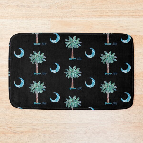 Item preview, Palmetto Tree and Moon by Jan Marvin designed and sold by Jan Marvin Art Studio.