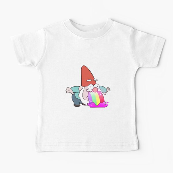 Rainbow Vomiting Gnome Baby T-Shirt