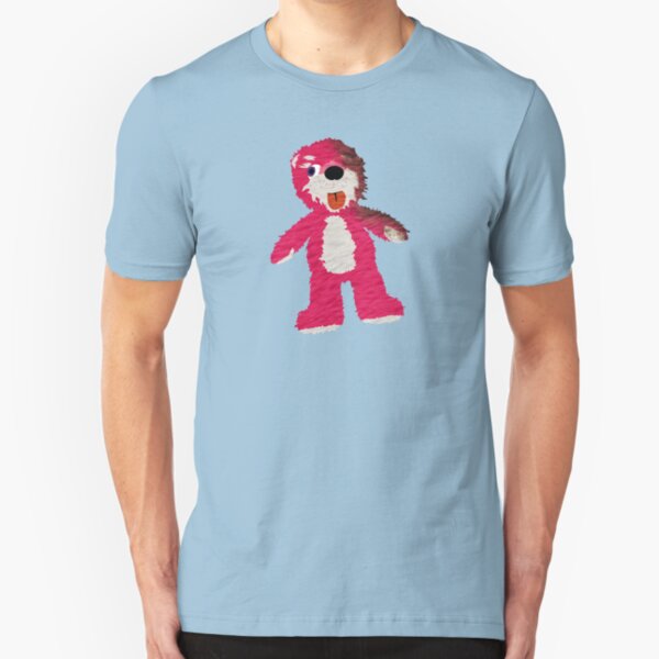 Pink Teddy Bear Breaking Bad Slim Fit T-Shirt