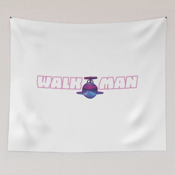 Item preview, WALK MAN w/ plane - Tiny Meat Gang designed and sold by cats-designs.