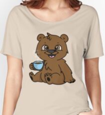 Coffee Bear Women's Relaxed Fit T-Shirt