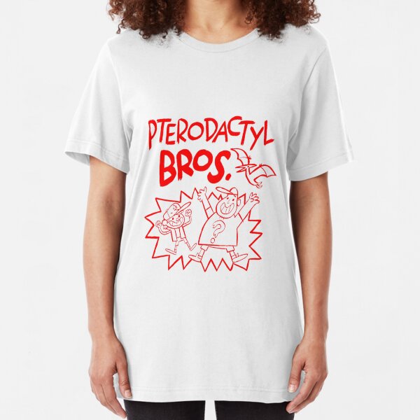 Pterodactyl Bros Slim Fit T-Shirt