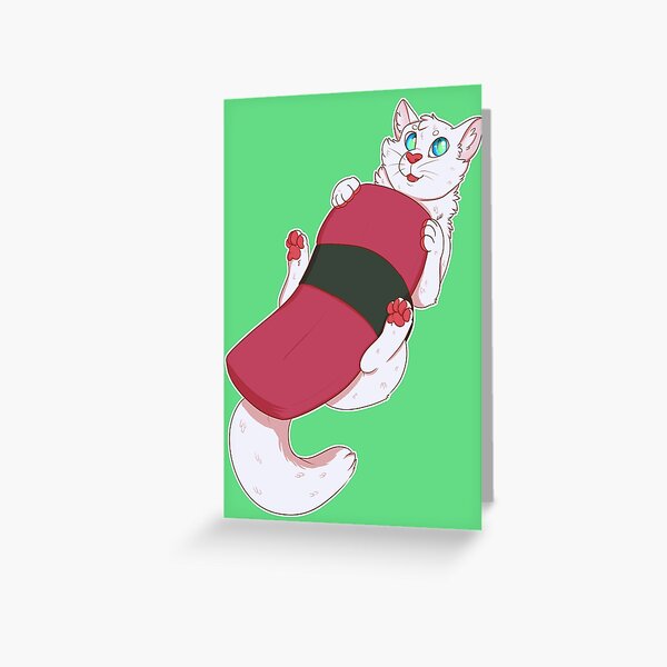 Item preview, Musubi Cat designed and sold by Toe-Bean-Tokens.