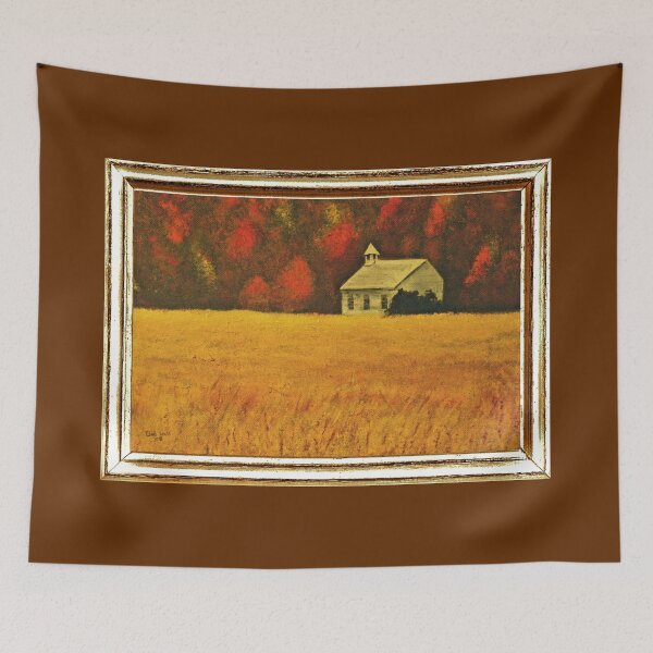 Item preview, "Mountain Autumn," Acrylic Painting with a framed Presentation, for prints and products designed and sold by Bob Hall©.