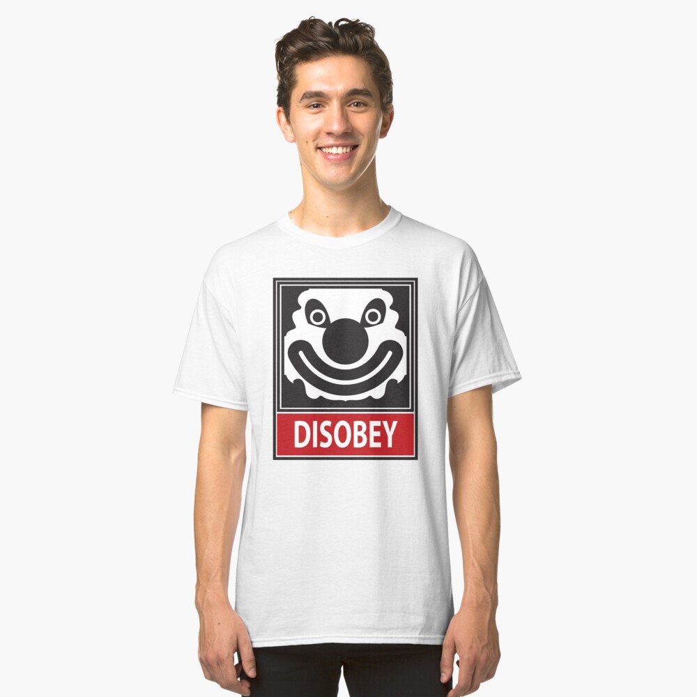 DISOBEY by Roley Classic T-Shirt
