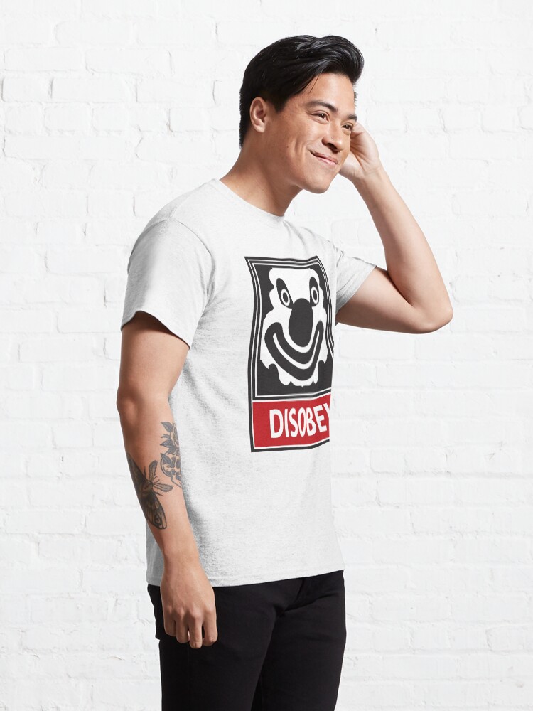 Alternate view of DISOBEY by Roley Classic T-Shirt
