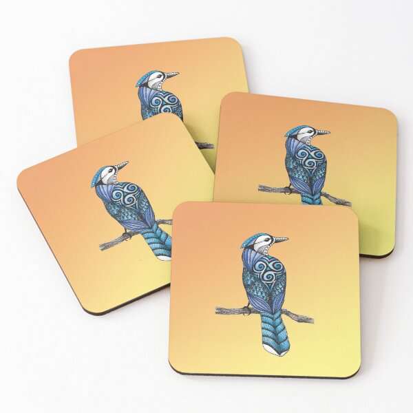 Item preview, Blue Jay (Sunrise Background) designed and sold by Free-Spirit-Meg.