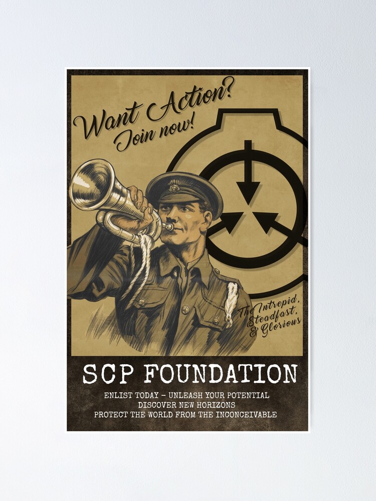 SCP Foundation Recruitment Poster | Poster