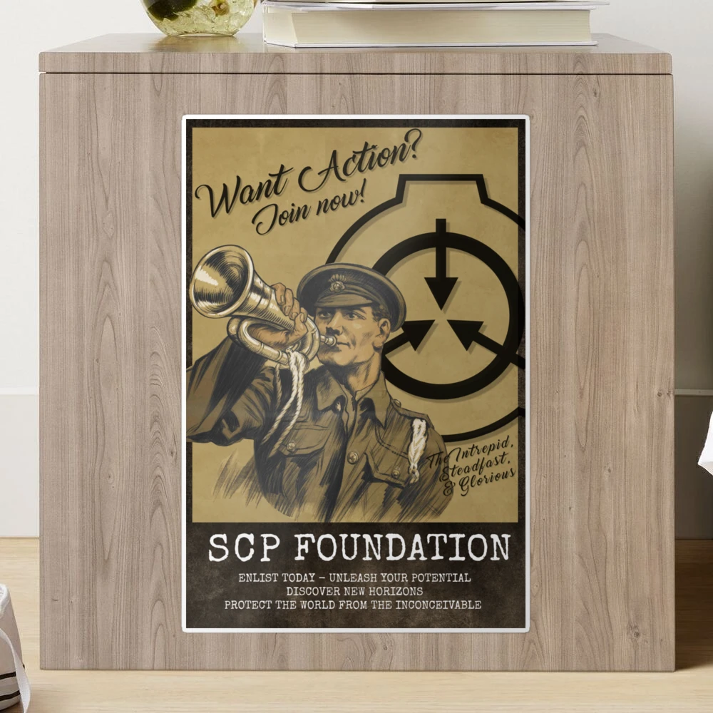 SCP Foundation Recruitment Poster Poster for Sale by VoyagerOfTime