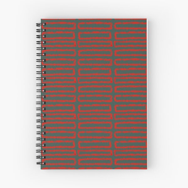 Item preview, rusty red rectangles on muddy green designed and sold by susyrdesign.