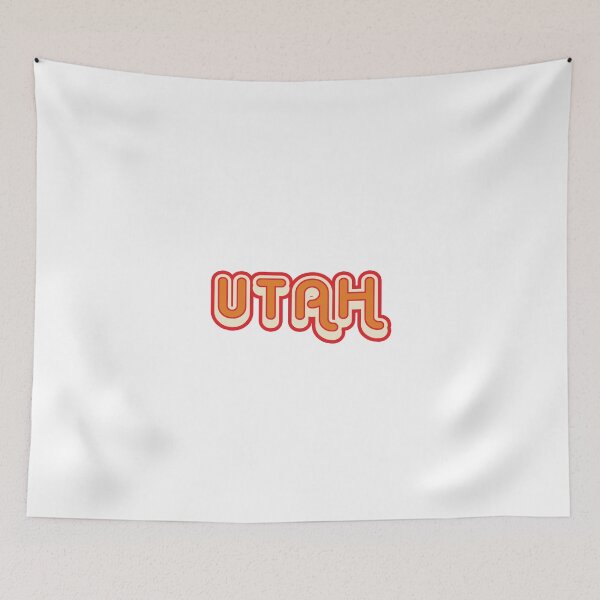 Item preview, Utah 70s vintage design with shadow designed and sold by webdango.