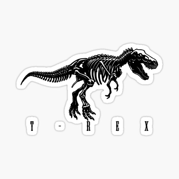 T Rex Sticker For Sale By Jefercelmer Redbubble 5571